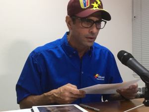 Capriles: La jornada de este #7S es para quienes viven en los 23 estados del país