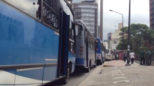 Varias zonas de la Gran Caracas amanecieron sin transporte público