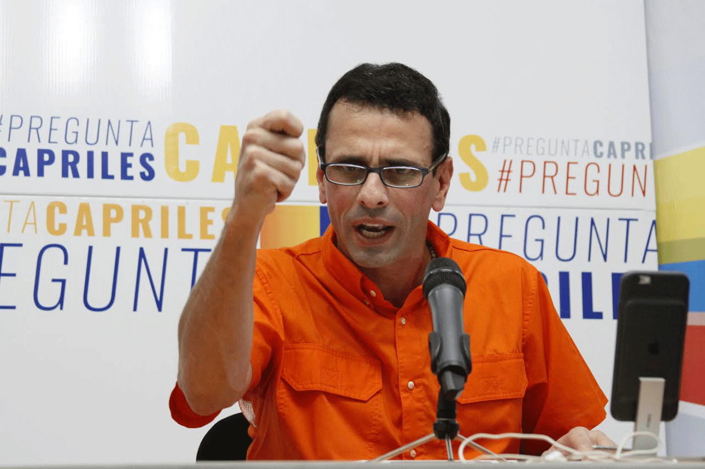 Capriles: La protesta de calle no es una amenaza a la paz