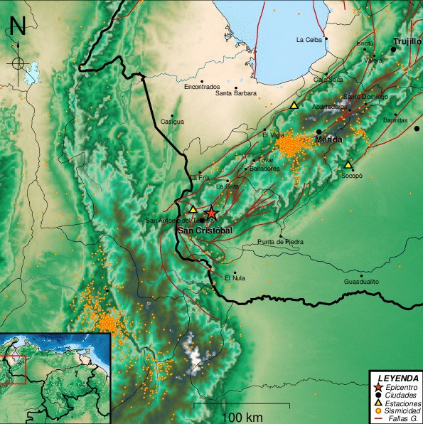 Sismo de magnitud 3,5 sacudió al Táchira