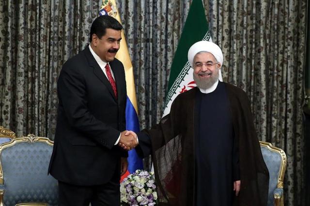 Foto: Hasan Rohaní y Nicolás Maduro / EFE
