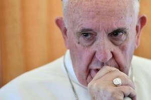 El Papa dice que apuesta todo, de corazón, por el diálogo en Venezuela