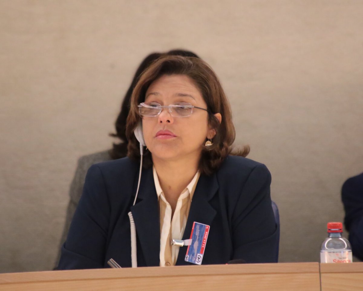 Luisana Melo dice en la ONU que más de un millón de medicinas son entregadas por día