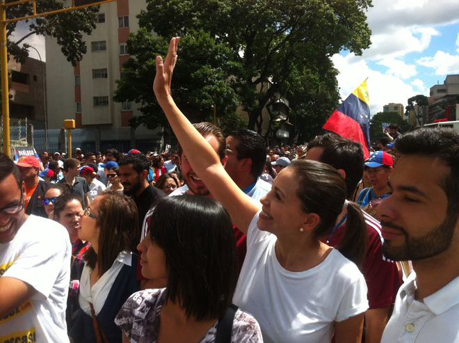 María Corina Machado: Al régimen primero lo derrotamos en la calle