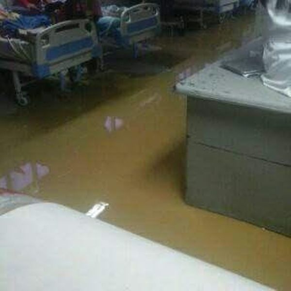 Diputada Milagros Paz: Hospital de Cumaná se inunda ante la mirada de Luis Acuña