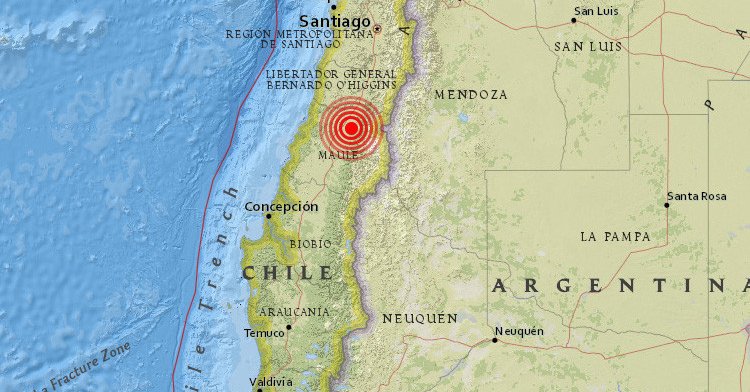 Fuerte sismo de 6,4 sacude Chile, no hay reporte de daños
