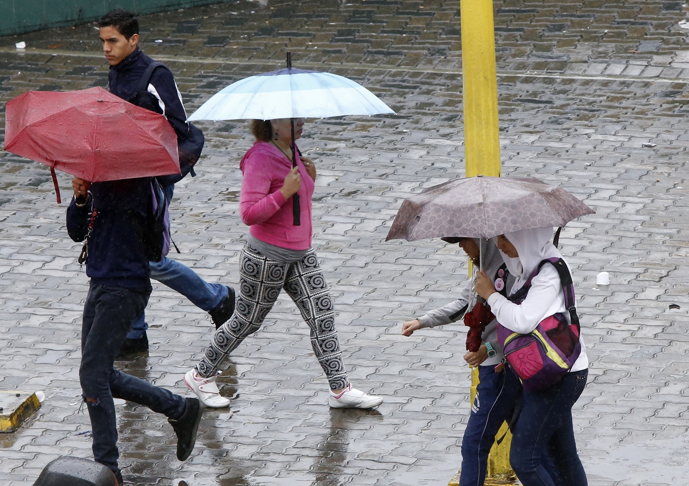 Inameh pronostica para  este sábado lluvias dispersas en gran parte del país