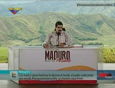 Democracy and participation: no se pierda la pronunciación “Wachu” de Maduro (VIDEO)