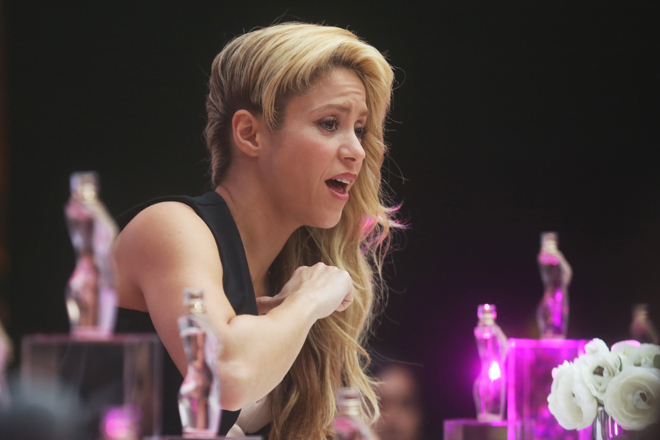 Shakira sorprendió y encantó a los chilenos en la presentación de su nuevo perfume (FOTOS)