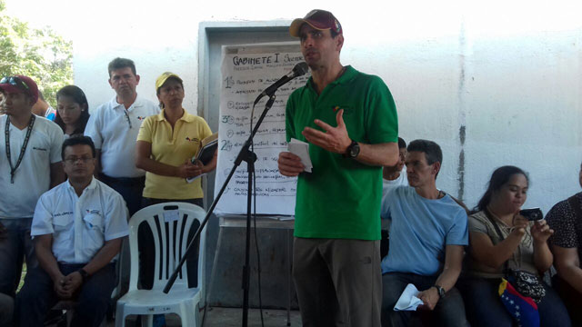Capriles rechazó carnet de la patria por considerarlo un instrumento de chantaje político