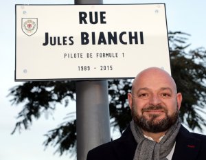 Inauguran calle “Jules Bianchi” en Niza (Fotos)