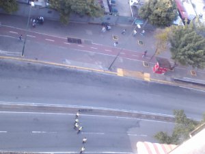 Cerrado los accesos a Plaza Venezuela este #23Ene (Fotos)