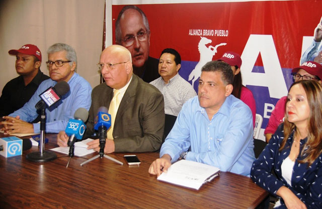 El dirigente nacional de ABP, Alcides Padilla