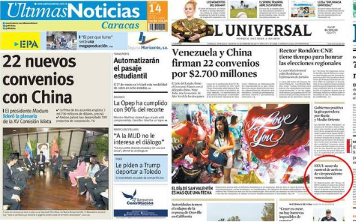 El Nuevo Herald: Diarios venezolanos minimizan sanción de EEUU a El Aissami