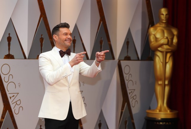 El animador Ryan Seacrest 