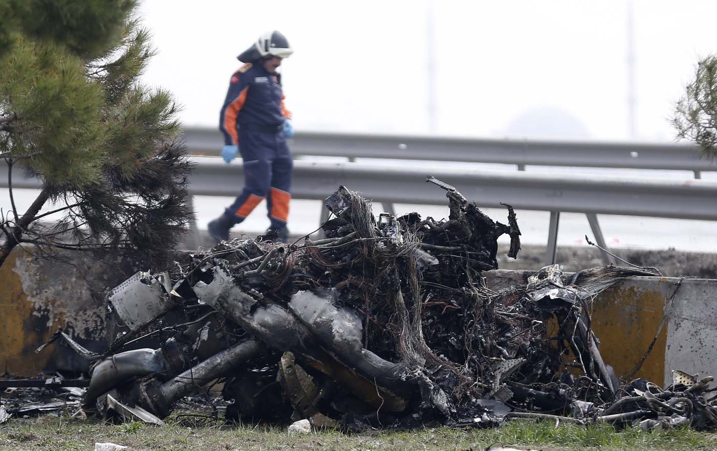 Al menos cinco muertos en un accidente de helicóptero en Turquía