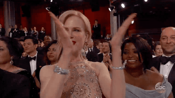 Nicole Kidman explicó su extraña forma de aplaudir en los Oscar