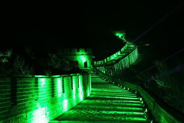 San Patricio china muro