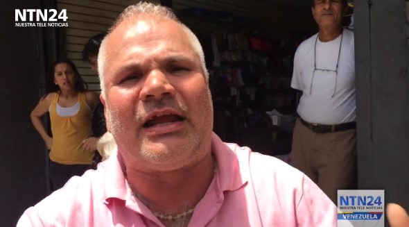 Propietario de panadería reacciona indignado a la toma de su negocio en Caracas