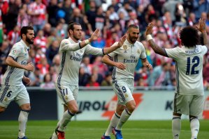 Real Madrid gana en Bilbao y consolida su liderato en España