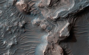 La Nasa revela impresionante imagen de un valle marciano