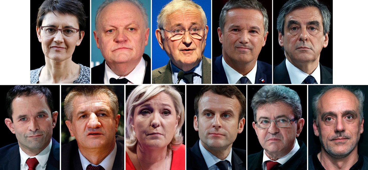 Principales candidatos a la presidencia francesa se enfrentan en debate crucial