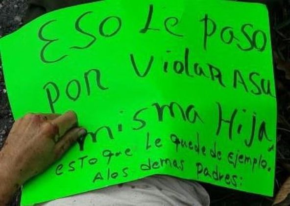 Asesinaron a un hombre en Táchira y le dejaron un cartel en el pecho