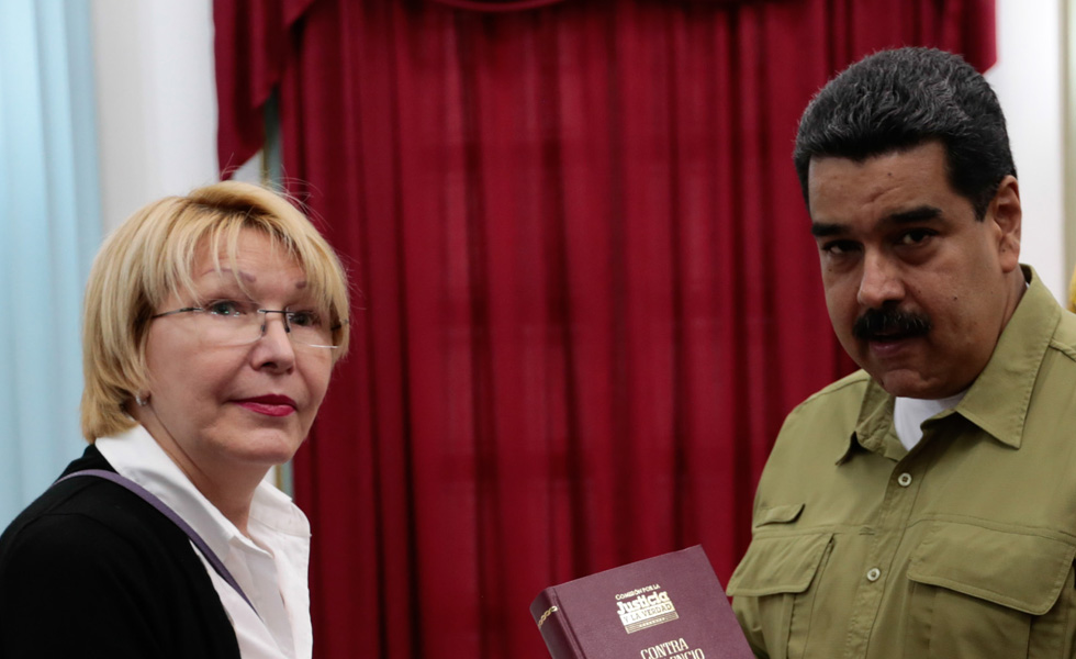 Fiscal General Luisa Ortega Díaz se le planta y desafía a Maduro: Me mantendré en mi cargo