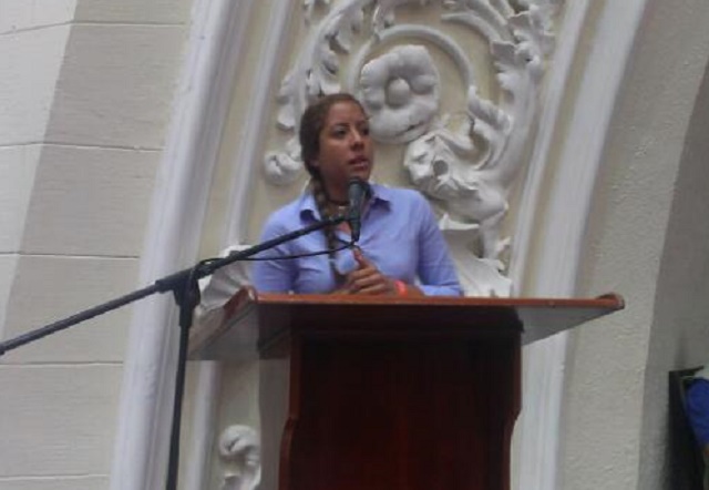 Rafaela Requesens, presidenta de la FCU-UCV / Foto @AsambleaVE 