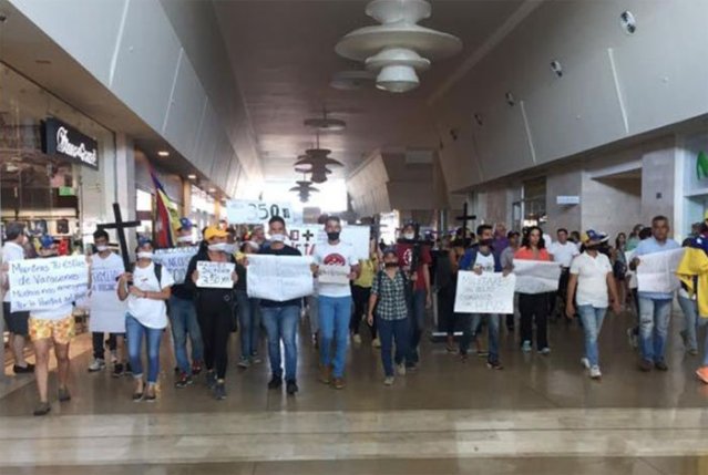 Protesta en margarita1