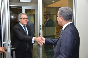 Almagro y Fernández examinaron en República Dominicana la situación venezolana