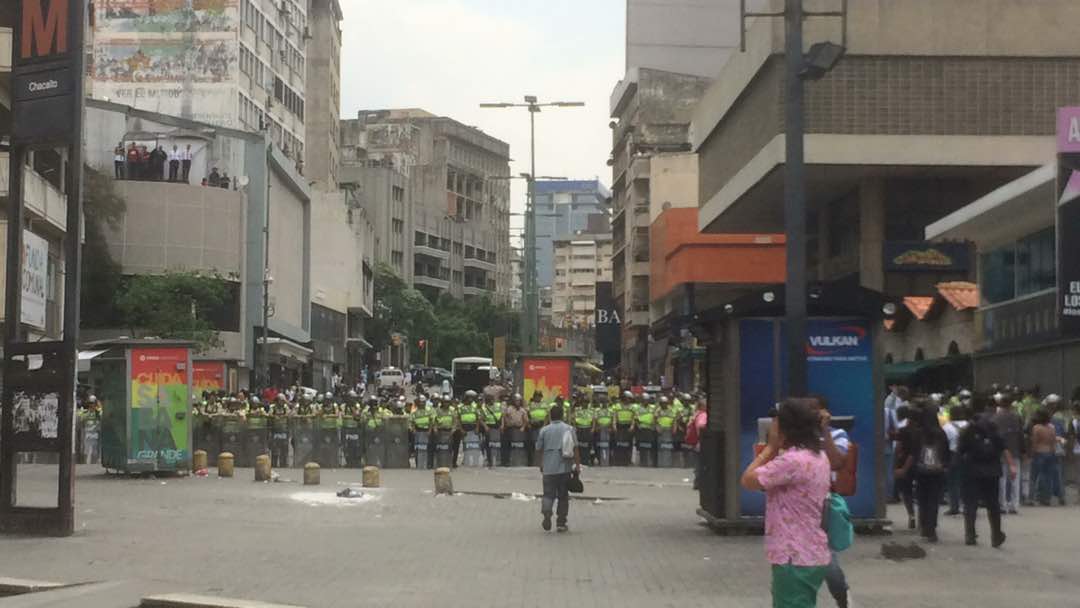 Reportan que cuatro manifestantes fueron detenidos en Chacaíto #20A