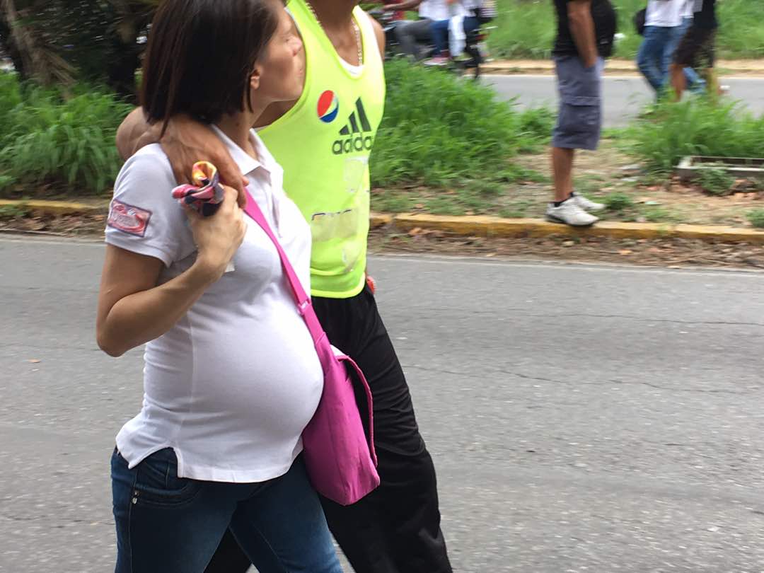 ¿Embarazadas en la marcha del silencio del #22A? ¡Presentes! (foto)