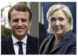 Macron y Marine Le Pen, a la segunda vuelta en Francia