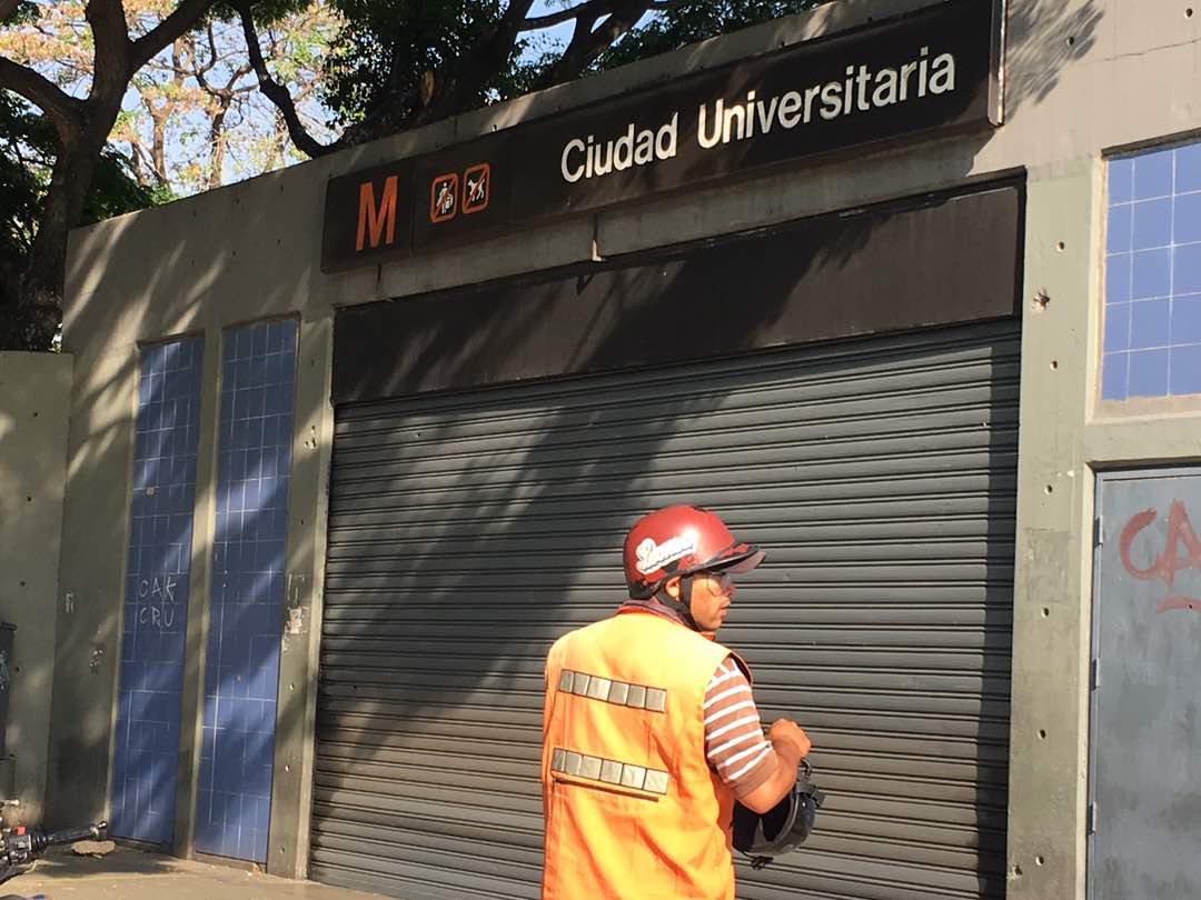 El Metro de Caracas cerró 30 estaciones  #18May