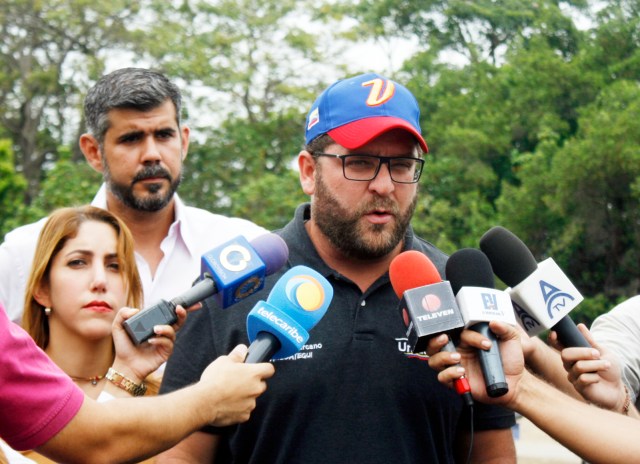 El alcalde de Lechería, Gustavo Marcano (Foto: Prensa)