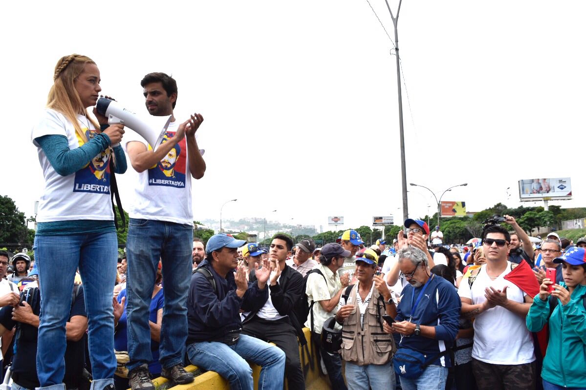 Tintori: Tenemos 45 días haciendo lo correcto, luchar por la libertad de Venezuela