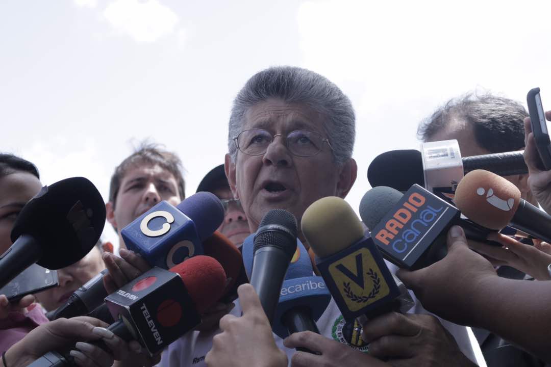 Ramos Allup: Un gobierno sentado sobre balance doloroso por represión no se puede sostener por mucho tiempo