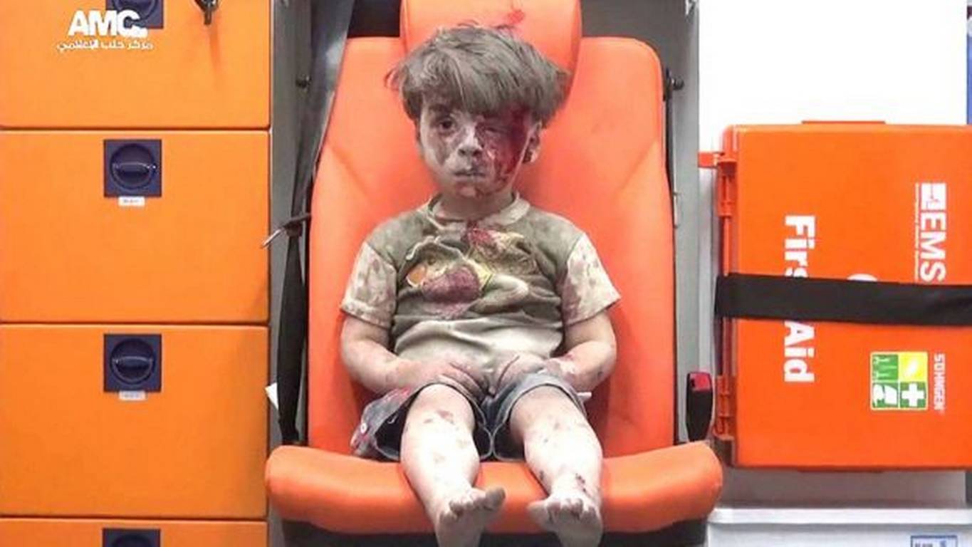 Así luce hoy Omran el niño sirio que le dio la vuelta al mundo