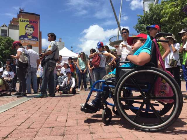 Comunidad sorda exige respeto e inclusión desde Las Mercedes. Foto: Régulo Gómez / LaPatilla.com