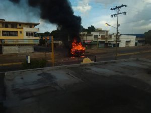 Joven murió tras ser arrollado por camión durante protesta en Ciudad Bolívar