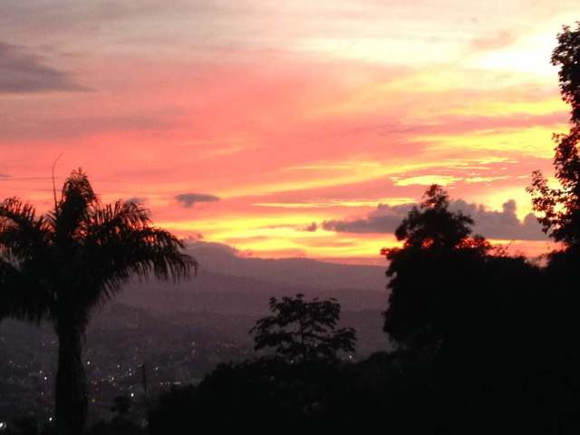 Atardecer en Caracas. Foto: Cortesía