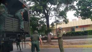 Militares por todas partes y calles desoladas en Barquisimeto #1Jul