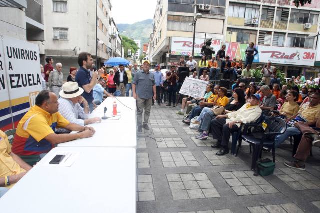 En Chacao se constituirán 200 comités en Rescate de la Democracia que, entre otras tareas, desobedecerá al gobierno de Maduro