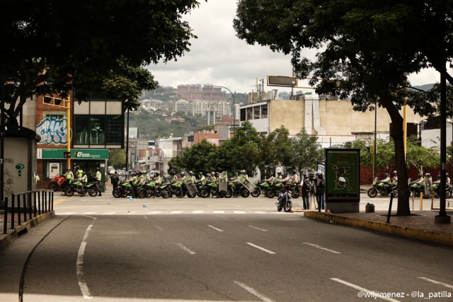 Las crudas imágenes de la represión en El Rosal. Foto: Will Jiménez / LaPatilla.com