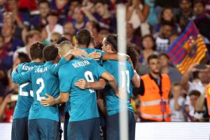El Real Madrid gana 1-3 al Barcelona en la ida de la Supercopa de España