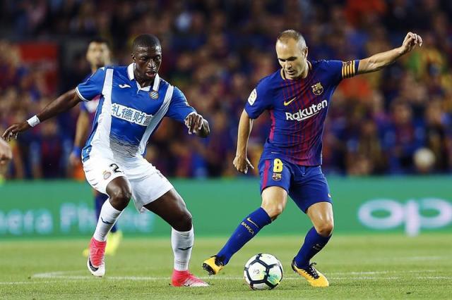 El centrocampista del Barcelo, Andrés Iniesta (Foto: EFE)