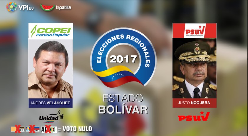 ¿No quieres un represor?… Infórmate cómo votar en el estado Bolívar
