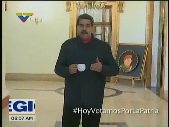 Maduro: Hoy será el triunfo de la democracia (Video)