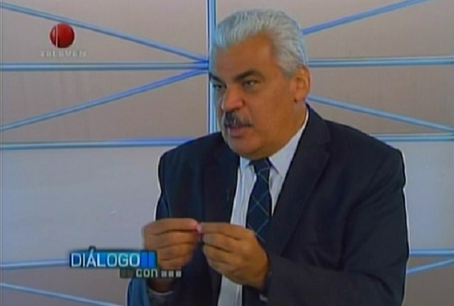 Ángel Oropeza, coordinador político de la MUD // Foto captura tv
